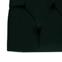 Ver imagem 7 de Cabeceira Estofada Recamier Baú para Cama Box 160cm Queen:Verde