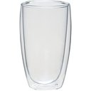 Ver imagem 1 de Jogo 2 Copos Parede Dupla 450ml - Mimo (cód. 1084)