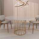 Ver imagem 1 de Mesa de Jantar Redonda Nest