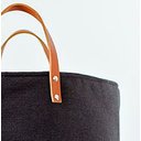 Ver imagem 2 de Cesto Laundry em Lona Black Dublada