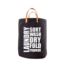 Ver imagem 1 de Cesto Laundry em Lona Black Dublada
