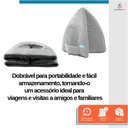Ver imagem 7 de Casinha Cama Toca Tecido para Pet Cachorro Lavavel 47x45cm