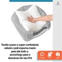 Ver imagem 6 de Casinha Cama Toca Tecido para Pet Cachorro Lavavel 47x45cm