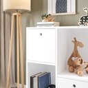 Ver imagem 3 de Nicho Organizador Estante Infantil com 3 Caixas 96cm Multimóveis Crrui-NIO001 Branco