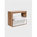 Ver imagem 6 de Gabinete para Banheiro 80cm MDF Freijo com Branco Dubai - On Móveis