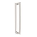 Ver imagem 1 de Puxador Porta de Madeira ou Vidro Transversal 2cm x 4cm Inox 304 - Polido Loja da Indústria 840mm x