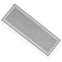 Ver imagem 2 de Passadeira Antiderrapante Decore Multti Jacquard Square Grey 50x180cm - Kacyumara Cinza