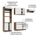 Ver imagem 5 de Armário de Cozinha Completa 270cm Rustic/Branco Glamy Madesa 15
