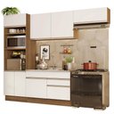 Ver imagem 3 de Armário de Cozinha Completa 270cm Rustic/Branco Glamy Madesa 15