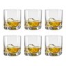Kit 6 Copos Whisky Dose Cristal Titânio Bohemia Sophia 280ml - 1