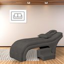 Ver imagem 2 de Maca Mesa Estética Facial Cílios Sobrancelhas Salão Massagem Veludo 70 cm - Estopar Maca Botonê Velu