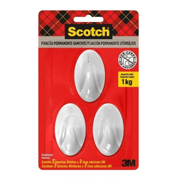 Gancho Médio Scotch com 3un 3m - 1