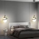 Ver mais imagens de Luminária Pendente Teto 160cm Jabuticaba Globo Vidro 15cm Metal E27 Gimpo Kjdd-e-061:preto