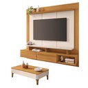 Ver imagem 1 de Home Suspenso Zenith Cinamomo Off White com Mesa de Centro Liz Off White Cinamomo - Hb Móveis