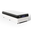 Ver imagem 1 de Cama Box com Colchão Gazin de Espuma D28 Pillow Top Ortoblack Solteiro 88cm