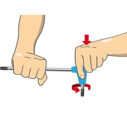 Chave Allen com Cabo T 2mm Unior Bike Tools Ref. 623238 - 3