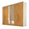 Guarda Roupa Oslo 6 Portas 6 Gavetas com Espelho Mdf - Mademarcs - 2