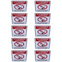 Ver imagem 1 de Kit 10 Placa Sinalização 15x20 Economize Energia Desligue-me