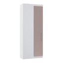 Ver imagem 1 de Guarda Roupa Modulado Alpes 1 Porta Canto Reto - Módulo Luciane:cinammon