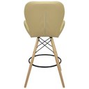 Ver imagem 4 de Banqueta Slim Eiffel Wood Estofada