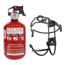 Ver imagem 1 de Extintor Abc Automotivo 1kg Gordinho/bujão + Suporte