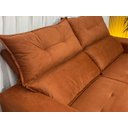 Ver imagem 4 de Sofá Retrátil Reclinável 1,80 M Terracota 604 Lia