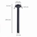 Ver imagem 2 de Spot Led Embutir Lea 33cm 5w 2700k 24° Direcionável Irc97 Preto Nordecor St2924