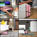 Ver mais imagens de Mala Viagem Bagagem Mão Dobrável Compacta Pequena Stillus