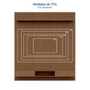 Ver imagem 5 de Painel Ripado para TV até 72 Polegadas 100% MDF 185,5CMX250CM Nicho Aloe CabeCasa MadeiraOriginals