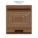 Ver imagem 5 de Painel para TV até 72 Polegadas 250cmx185,5cm 100% MDF Ripado com Nicho Aloe CabeCasa MadeiraOriginals
