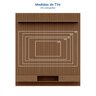 Painel para TV até 72 Polegadas 250cmx185,5cm 100% MDF Ripado com Nicho Aloe CabeCasa MadeiraOriginals - 5
