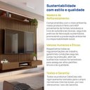 Ver mais imagens de Painel Ripado para TV até 72 Polegadas 100% MDF 185,5CMX250CM Nicho Aloe CabeCasa MadeiraOriginals