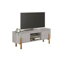 Ver imagem 1 de Rack Camburi Off White – Bechara Móveis