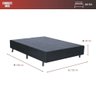 Base de Box Casal 138x188x26 Fjr Box Preto - 2
