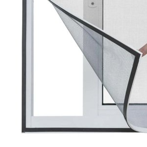 Tela Cortina Mosquiteiro Dengue Magnetico Ima Janela Facil Instalação Proteçao Kit 2 Uni