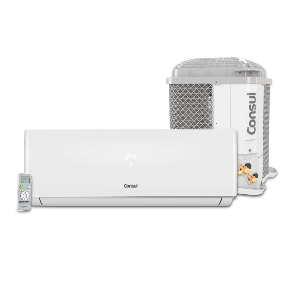 Ar Condicionado Split Hi Wall Consul 12000 Btu/h Quente e Frio R-410a ...