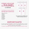 Papel de Parede Painel 3D Mármore Branco Preto Dourado 2,5M Revestimento Auto Colante Brilho - 6