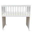 Ver imagem 2 de Mini Berço Moisés Alegria com Colchão e Cômoda Infantil Ternura Baby Branco Flex - Incorplac