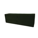Ver imagem 2 de Recamier Puff Baú Sapateira com Gaveta 1,38cm para Cama Box Padrão - Verde