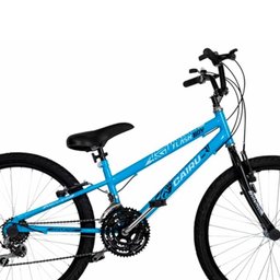 Bicicleta Aro24 21m. Masc Flash Cores Cairu - 311891 Azul Turquesa - 4