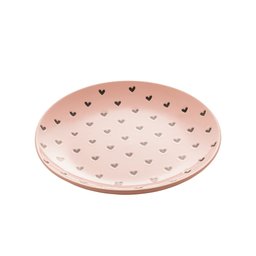 Conjunto 6 Pratos Cerâmica Coração Sortidos - Bon Gourmet - 3