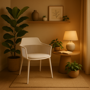 Cadeira Marcela Montreal Sala Cozinha Jantar 140pp Branco