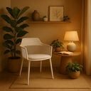 Ver imagem 1 de Cadeira Marcela Montreal Sala Cozinha Jantar 140pp Branco