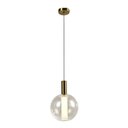 Ver imagem 3 de Lustre Pendente Skylight Spia 4089 21cm Led Bivolt Dourado e Transparente
