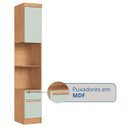 Ver mais imagens de Módulo para Quarto 217cm x 35,6cm Infinity Marrom/Cedro/Pistache Line