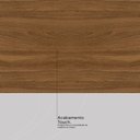 Ver imagem 7 de Cômoda para Quarto 8 Gavetas com Pé Sintra Marrom/Amêndola Touch