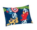 Ver imagem 3 de Jogo de Cama Infantil Lepper Vingadores Solteiro 2 Peças Microfibra Azul