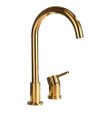 Ver imagem 1 de Torneira Para Banheiro Luxo Monocomando Gold Dourado Alta