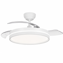 Ver imagem 4 de Ventilador de Teto Retrátil LED Controle Remoto Branco Bivolt