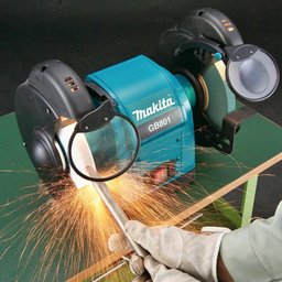 Moto Esmeril 550w 3450 Rpm 60hz Gb801 220v Makita - 7